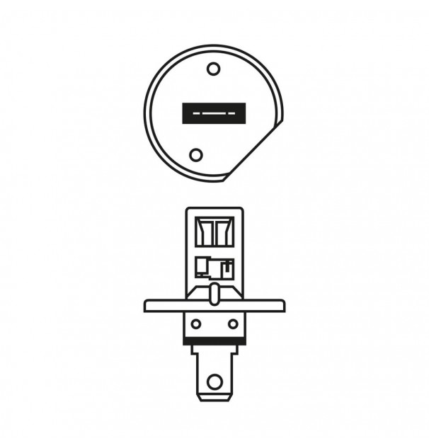 Bec 12V H1 55W Eco Bosch