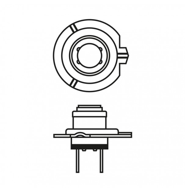 Bec 12V H7 55W Pure Light Bosch