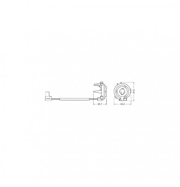 Adaptor Bec H7 Led Seat, Vw Osram