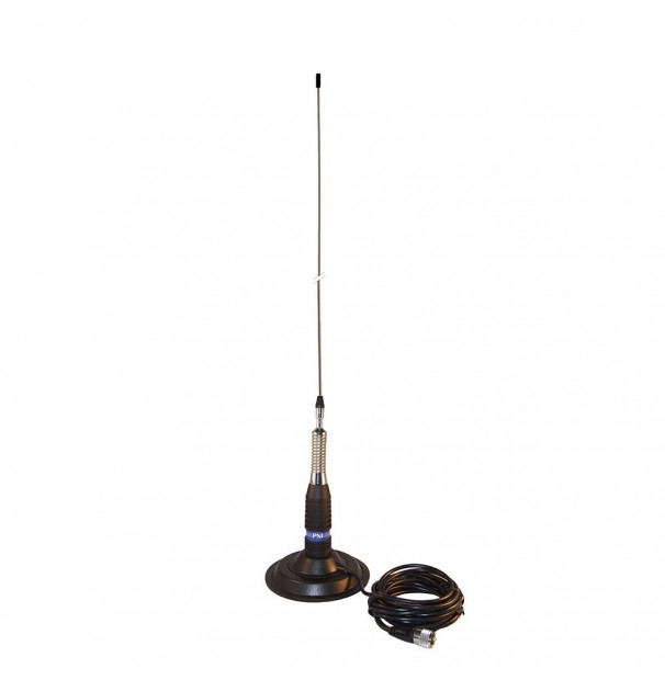 Antena Cb Pni Ml160, Lungime 155 Cm, 26-30Mhz, Magnet 145 Mm Inclus