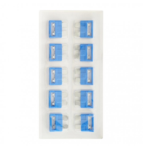 Blister Sigurante Fuzibile Albastre 15A Set De 10 Buc