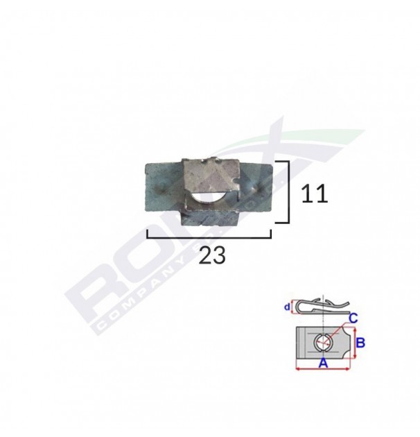 Clema Capac Motor Pentru Peugeot Set 5 Buc