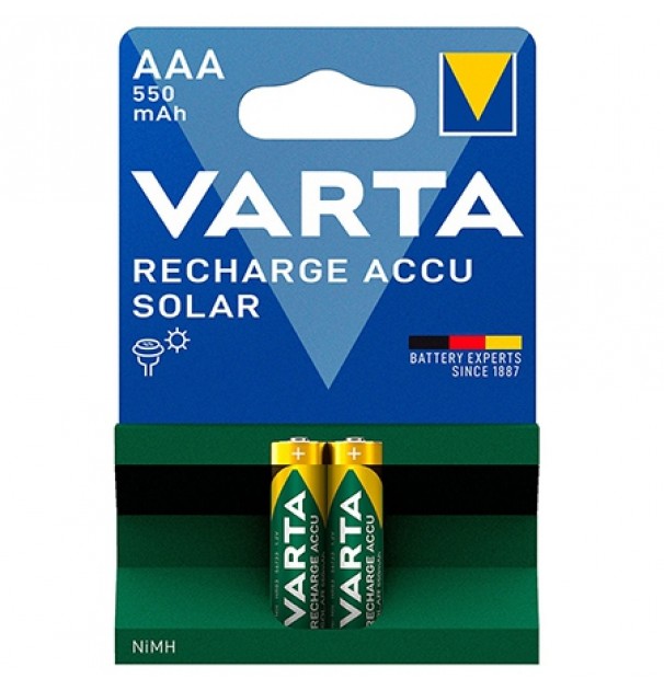 Acumulator Aaa Nimh 550mah Solar Varta
