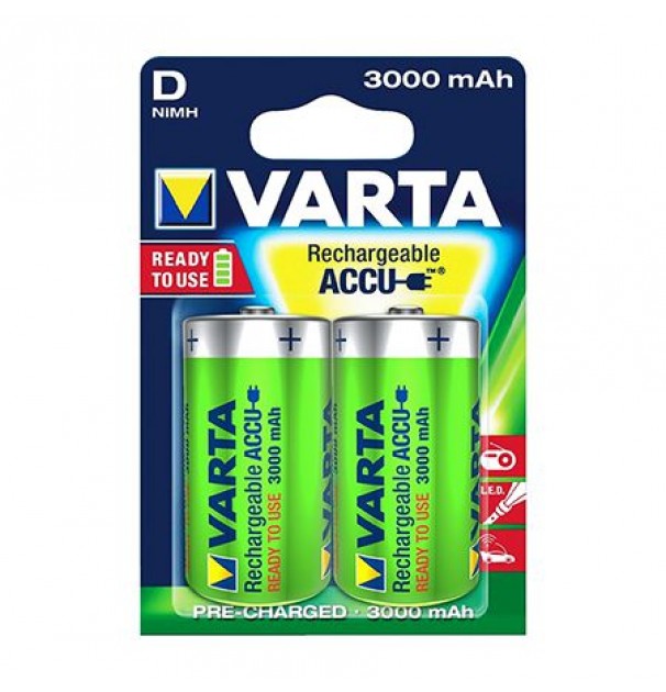 Acumulator R20 Nimh 3000mah Blister 2buc Vart