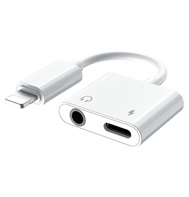Adaptor Smartphone Lightning - 3.5mm Aux Platinet