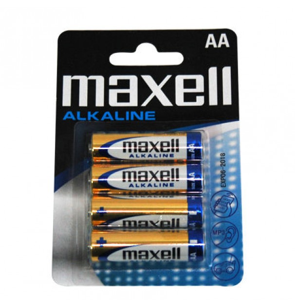 Baterie Alcalina Maxell Lr06 Blister 4 Buc