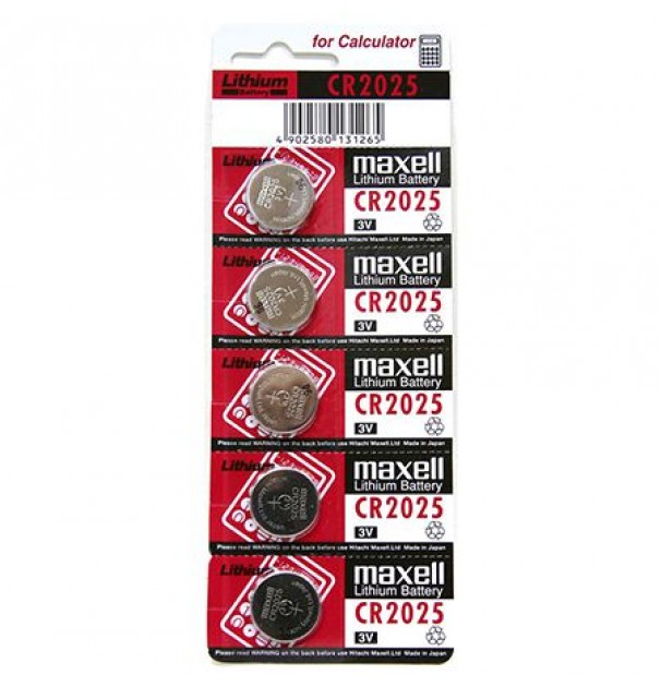 Baterie Cr2025 Blister 5 Buc Maxel