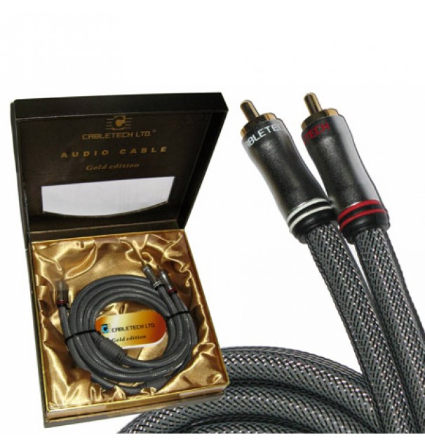 Cablu 2rca-2rca 1.8m Audio Gold Edition