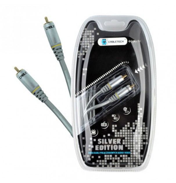 Cablu 2rca-2rca 1.8m Audio Silver Edition