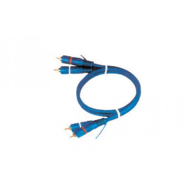 Cablu 2xrca Tata - 2xrca Tata + Remote 5m
