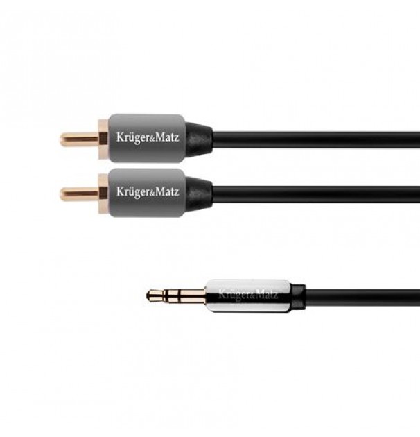 Cablu 3.5-2rca 1.8m Kruger&matz