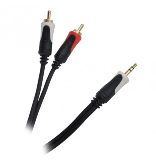 Cablu 3.5 Stereo-2rca 10m Basic Edition