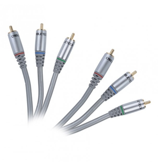 Cablu 3rca-3rca 3m Silver Edition