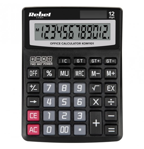 Calculator De Birou 12 Digiti Oc-100 Rebel