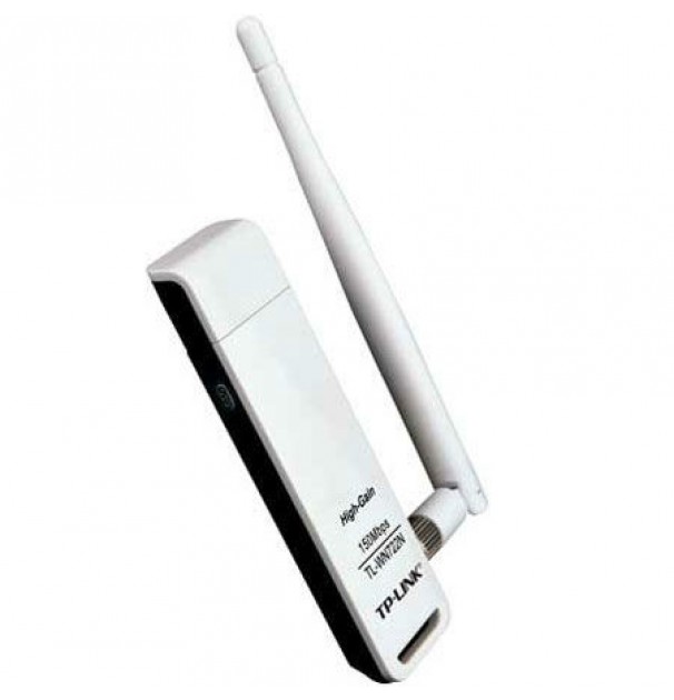 Card Wi-fi Usb+ant 4dbi B/g/n Tl-wn722n 150mb