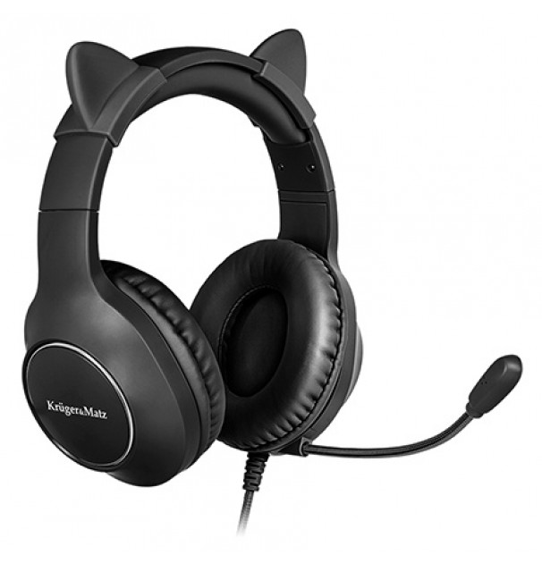 Casti Gamer Kids Kruger&matz Negru