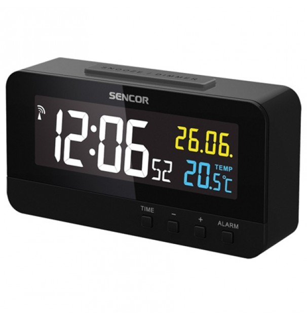 Ceas Digital Cu Termometru Si Alarma Sencor