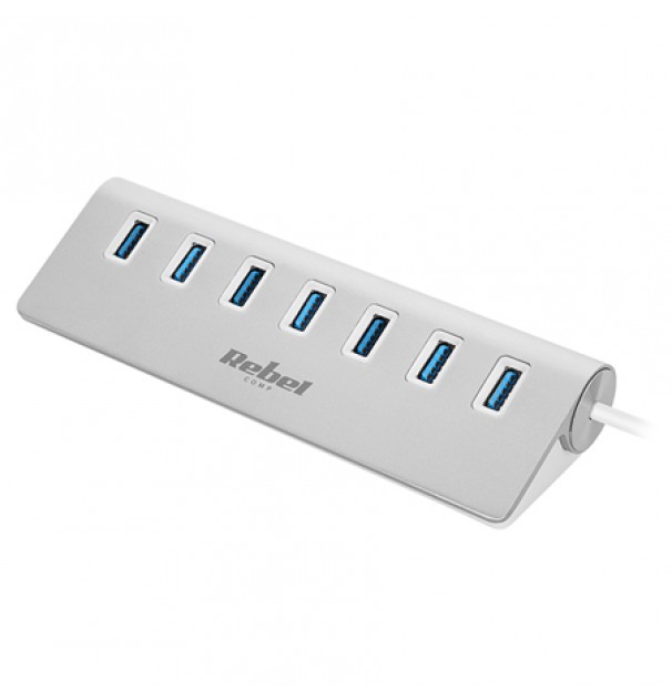 Hub Usb 3.0 7 Porturi Rebel