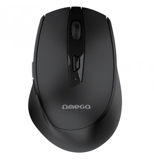 Mouse Wireless Reincarcabil Usb-c Negru Omega