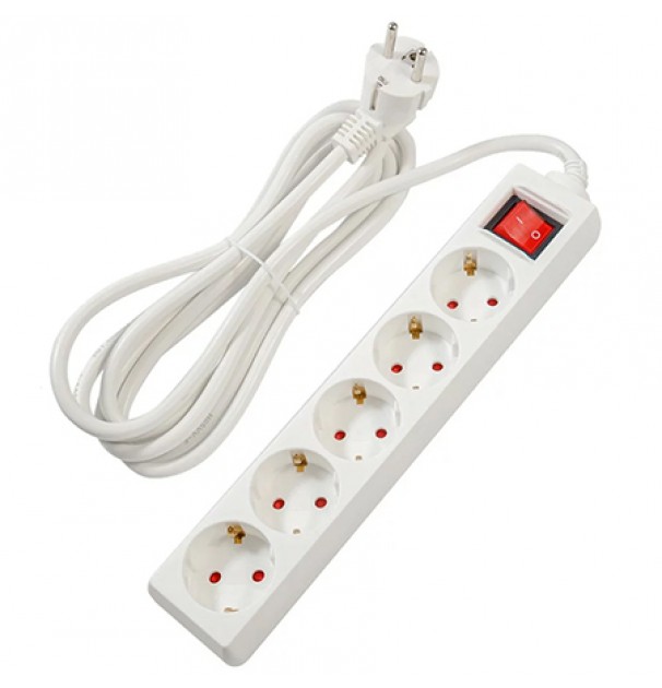 Prelungitor 3x1.5mm 5 Prize 3m Intrerupator Spacer