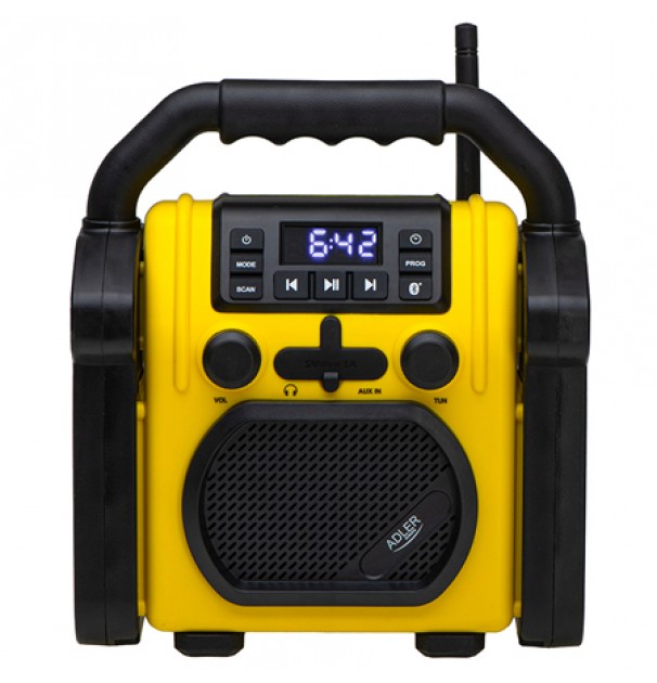 Radio Portabil Ipx54 Bt, Aux Ad 1911 Adler