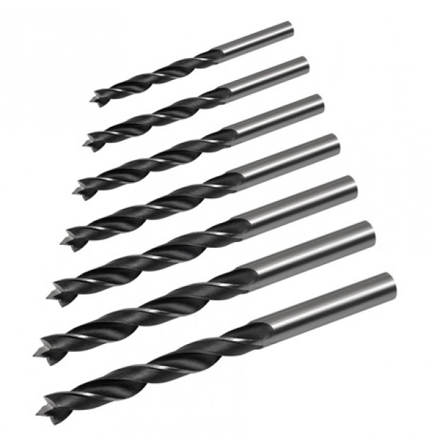 Set 7 Burghie Lemn 3-10mm Rebel