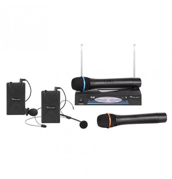 Set Doua Microfoane Vhf Azusa