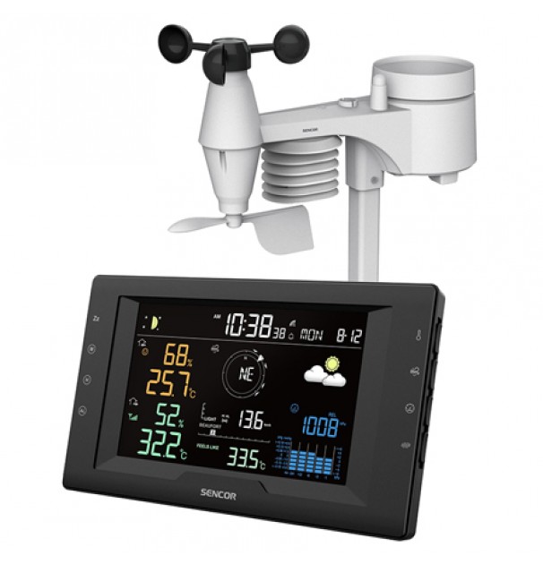 Statie Meteo Profesionala Wireless 5 In 1 Sencor