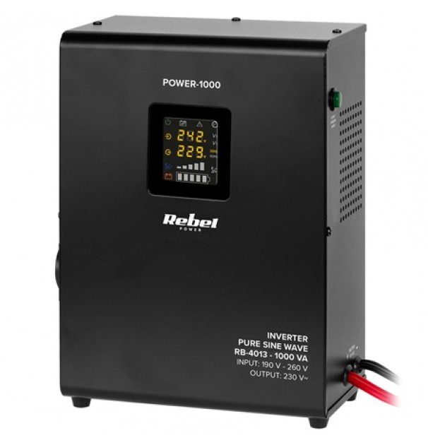 Ups Centrale Sinus Pur 1000va 700w 12v Rebel