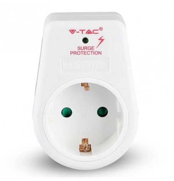 Adaptor Priza Cu Protectie La Supratensiune 16a 3680w Max
