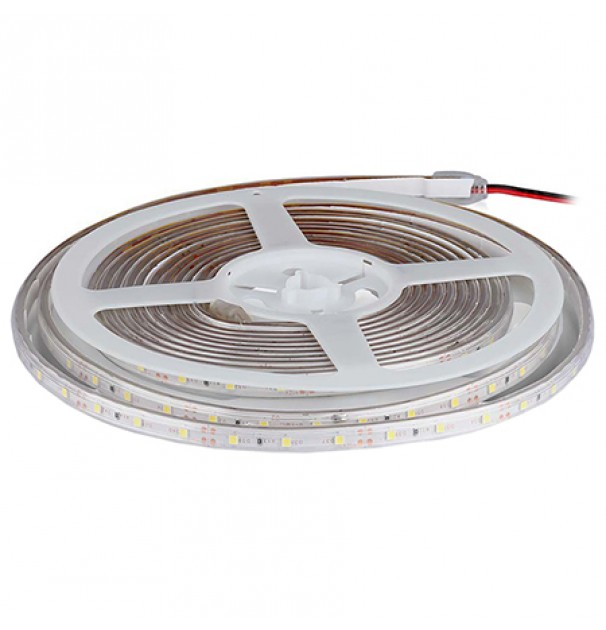 Banda Led Smd3528 60led/m Rosu Ip65 5m