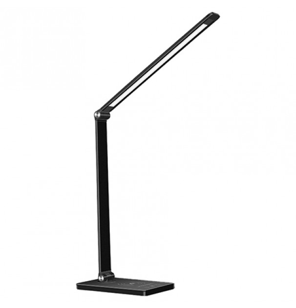 Lampa Birou Smart 5w 3in1 Incarcare Wireless- Negru