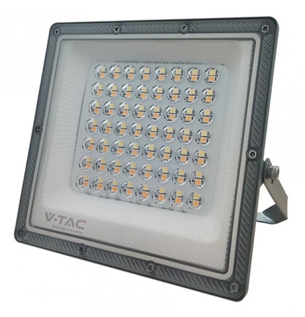 Reflector Led Smd 50w 3in1 Ip65 Cablu - Gri