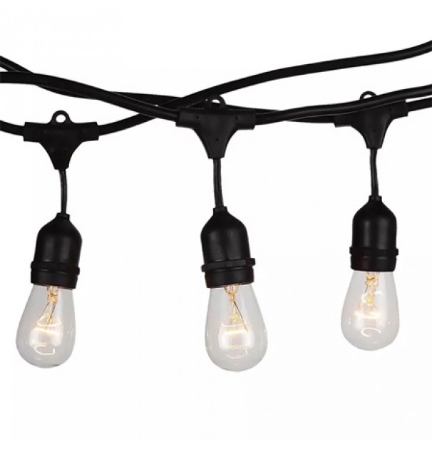 Sir Iluminat Festiv Cu Soclu E27 15m Ip65