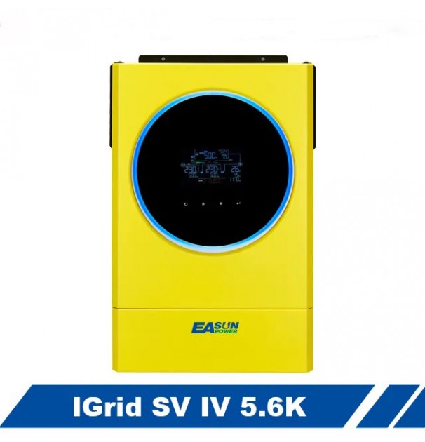Invertor solar EASUN SV IV Hibrid/off grid 5.6kW 48V 120A MPPT WiFi