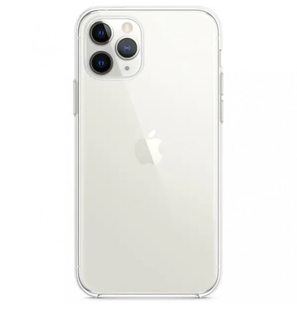 Husa originala APPLE pentru iPhone 11 Pro, silicon, Transparent