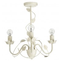 Lustra crem, 3 x 28 W, soclu E14, metal