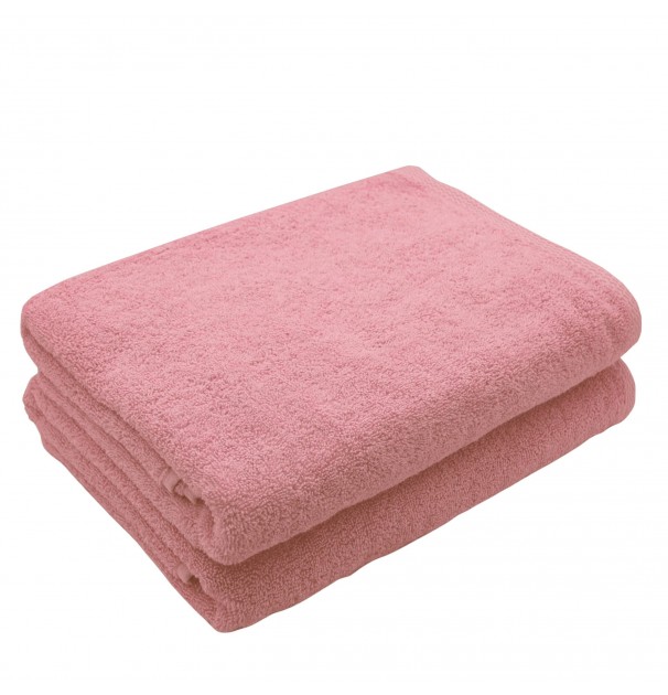 Set 2 Prosoape De Corp Bumbac 100%, 600Gsm, Somnart, 70X140Cm, Roz
