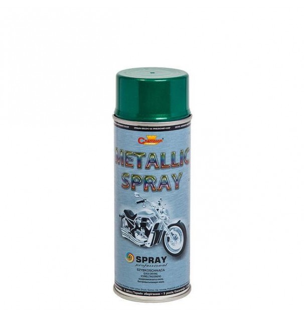Spray Vopsea 400Ml Metalizat Acrilic Verde Champion Color