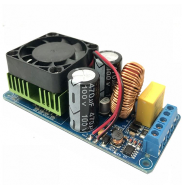 Kit Amplificator Mono, Clasa D, Putere 1 X 500W, Irs2092