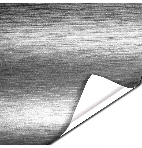 Folie Colantare Auto Aluminiu Polisat Argintiu (1M X 1,52M)