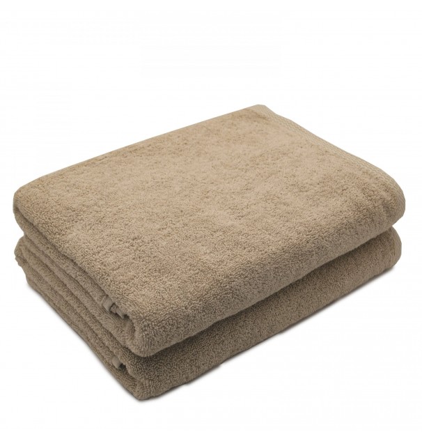 Set 2 Prosoape De Corp Bumbac 100%, 600Gsm, Somnart, 70X140Cm, Bej