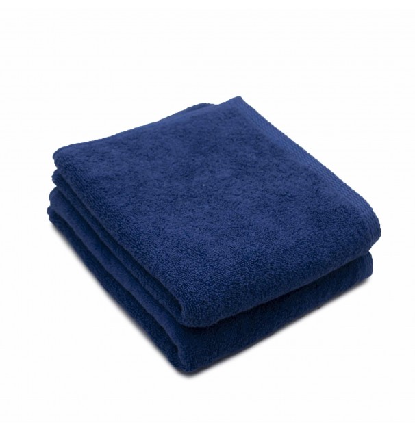 Set 2 Prosoape De Fata Bumbac 100%, 600Gsm, Somnart, 50X90Cm, Bleumarin