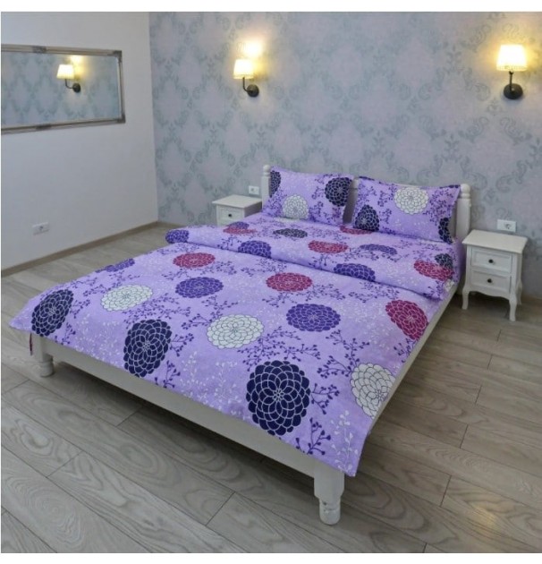 Lenjerie Pentru 2 Persoane Somnart Ultrasleep Xxl, Bumbac 100%, Mov Lenjerie Pentru 2 Persoane Somnart Ultrasleep Xxl, Bumbac 100%, Mov
