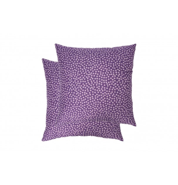 Set 2 Perne Somnart Purple Vibe, 70X70 Cm, Microfibra, Mov