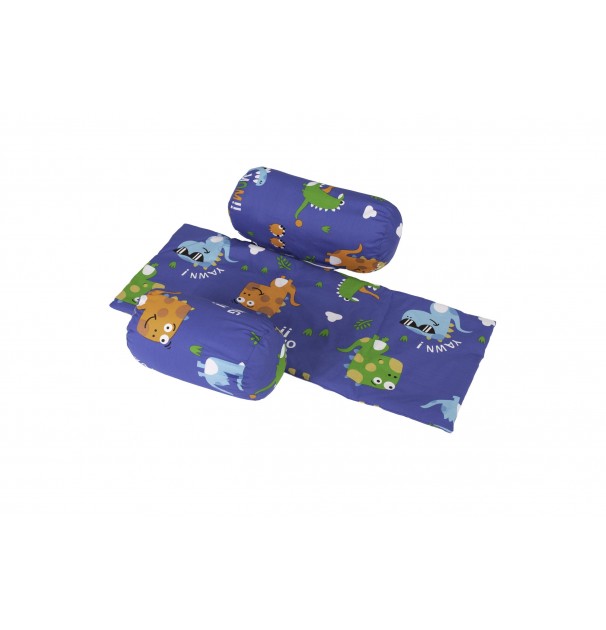 Suport De Siguranta Somnart Cu Paturica Impermeabila Pentru Bebelusi, Dinozauri