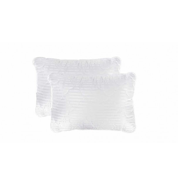 Set 2 Perne Somnart Matlasate Microfibra Striata, 50X70 Cm