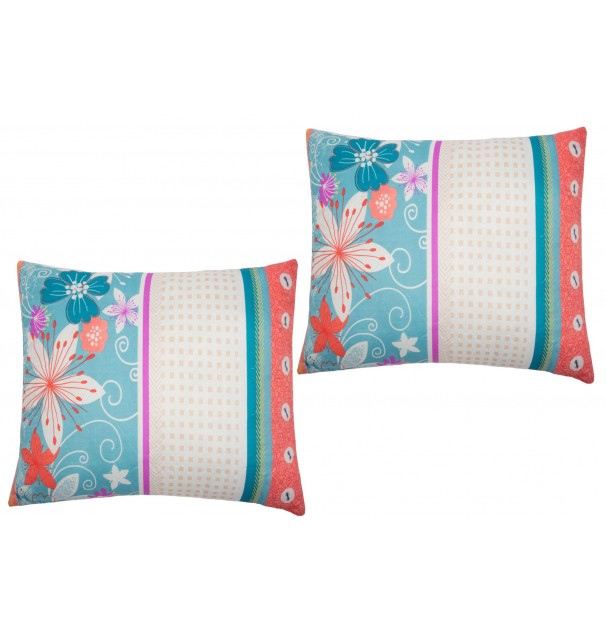 Set 2 Perne Somnart Mfb Traditional Vintage, 70X70 Cm, Microfibra