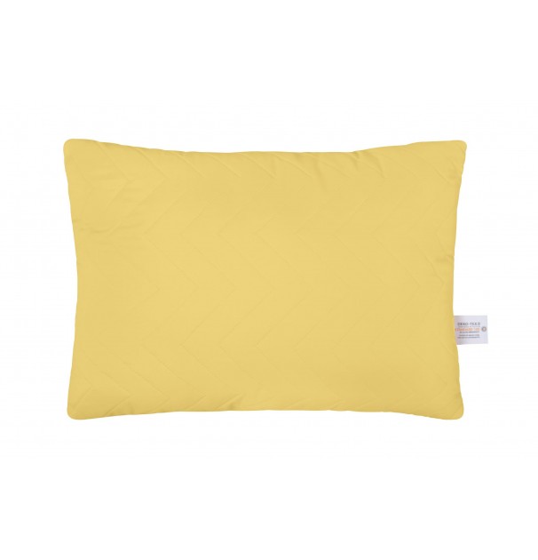 Perna Matlasata Us, Microfibra Galbena, 50X70 Cm
