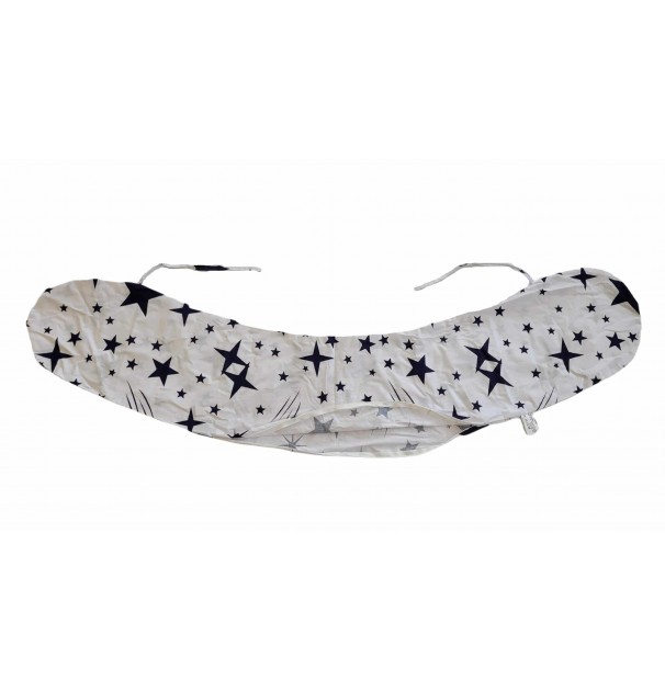 Husa Aditionala Pentru Perna 3 In 1 Somnart De Gravida Si Alaptare, Model Stelute